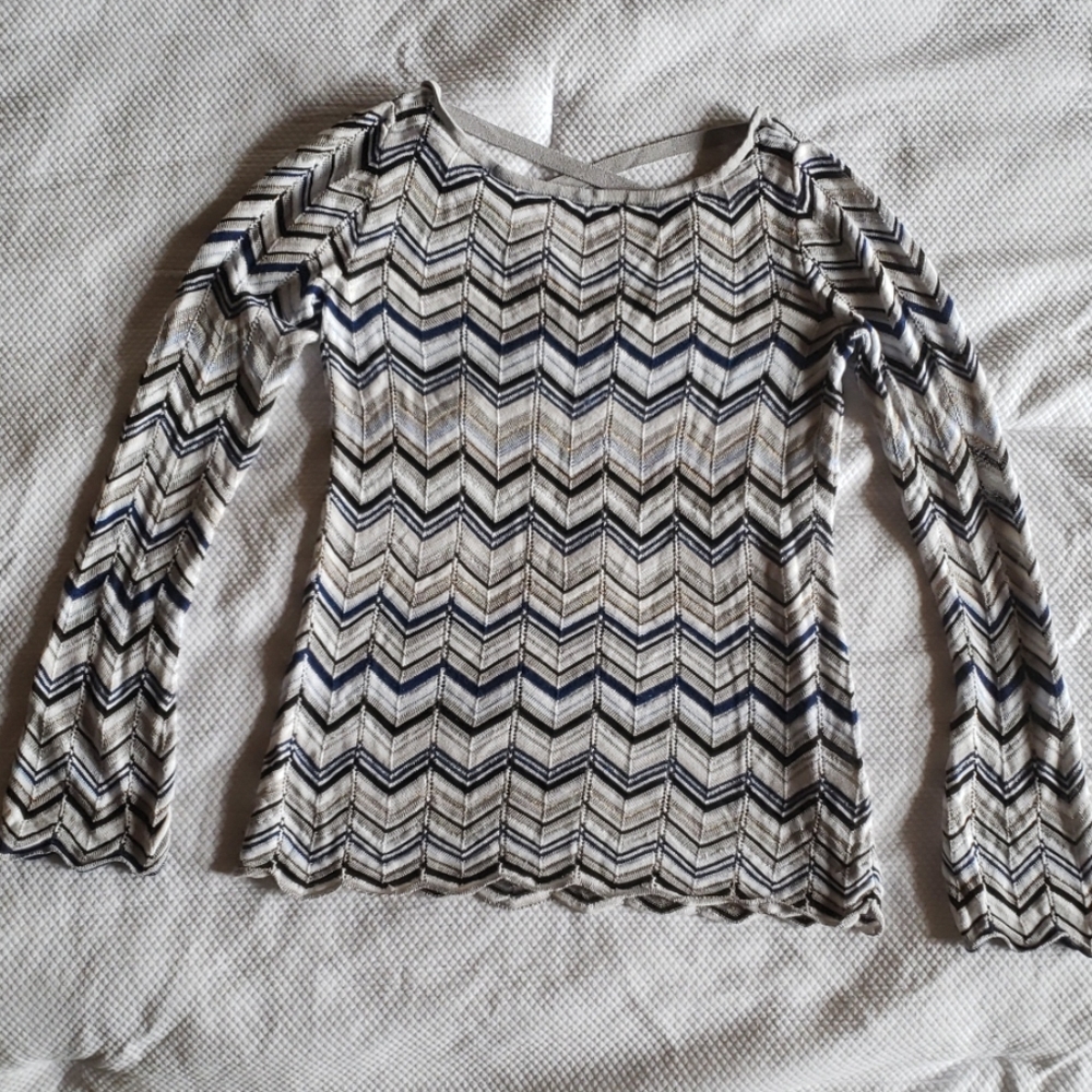 White House Black Market Chevron Sweater